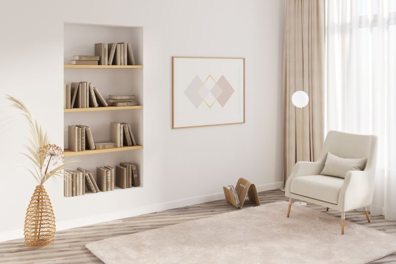 Custom Bookshelves Installation in Woodbridge, VA