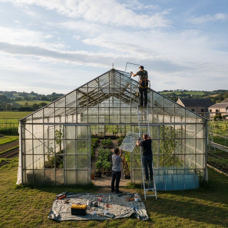Local Greenhouse Installation in Sonoma, CA