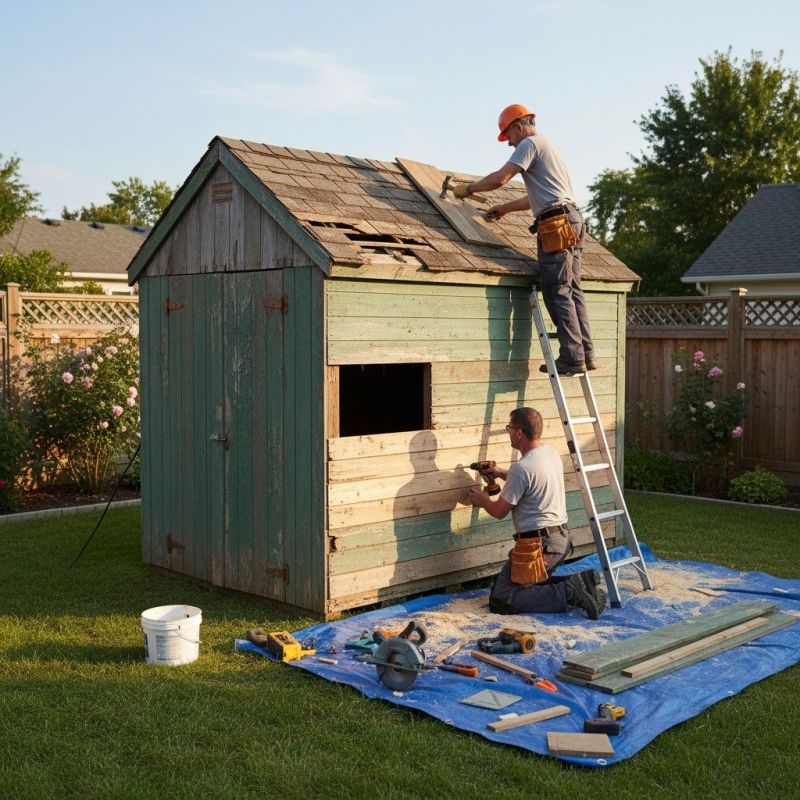 Local Shed Repair in Rockford, MI