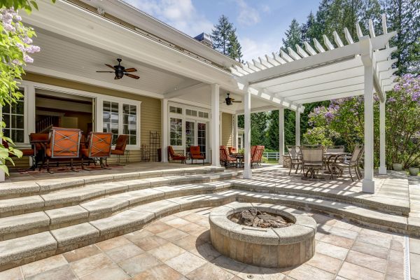 Porch Pergola Installation
