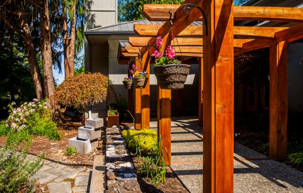 Cedar Pergola Installation Service